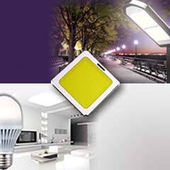 ローム、照明用 高耐熱・ハイパワー1Wタイプ白色LEDを発売